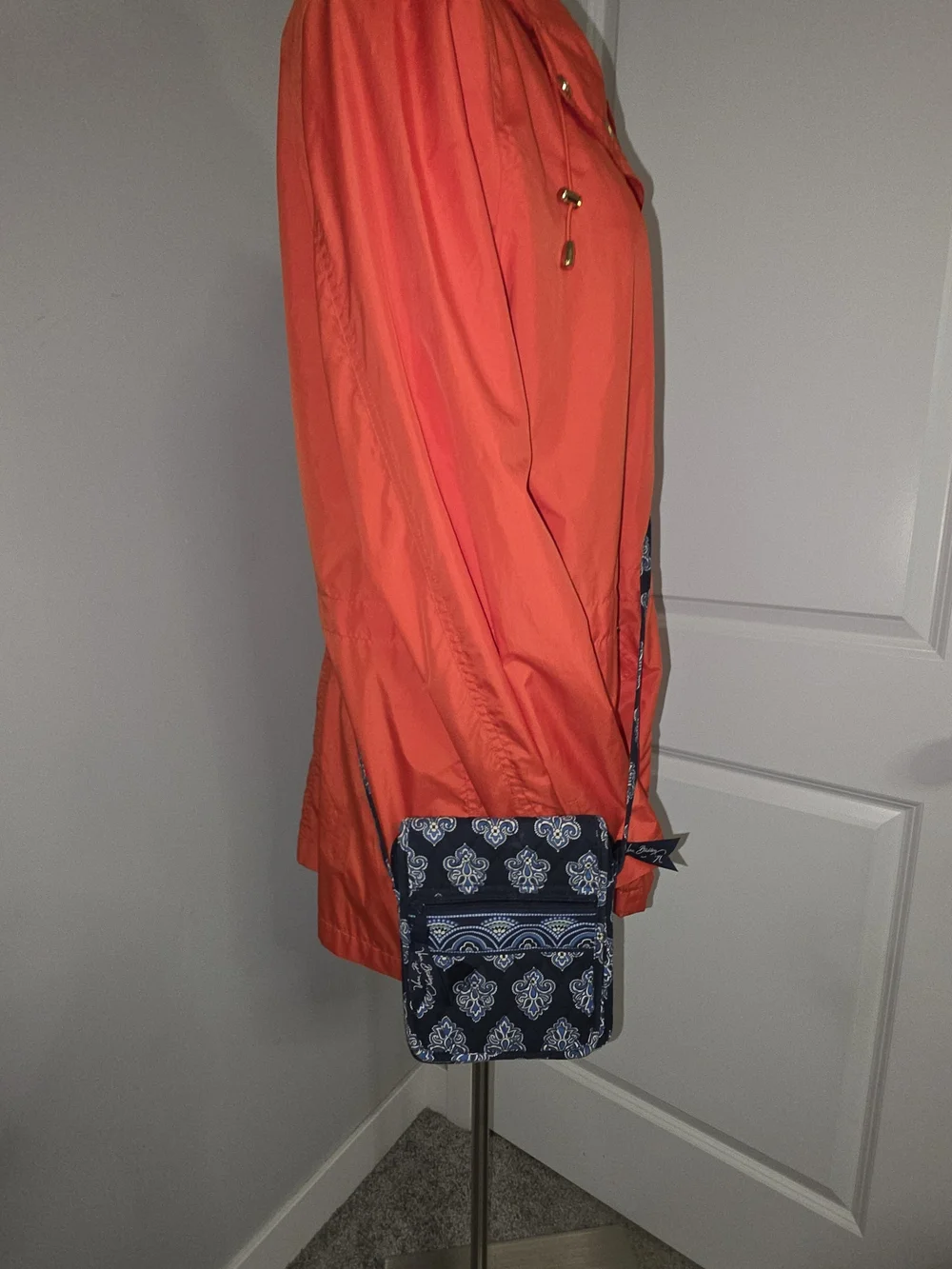 Vera Bradley Calypso Mini Hipster Crossbody Bag Built-In Wallet Retired 2009